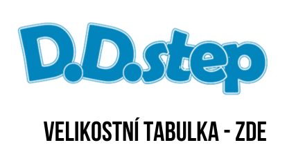 DDstep-VELIKOSTNÍ TABULKA - ZDE